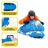 WOW Sports Snow Tube Bobsled for Kids and Adults Jupiter Gear