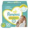 Pampers Swaddlers Newborn Diapers Size Newborn 120 Count EasyOptionXY LLC
