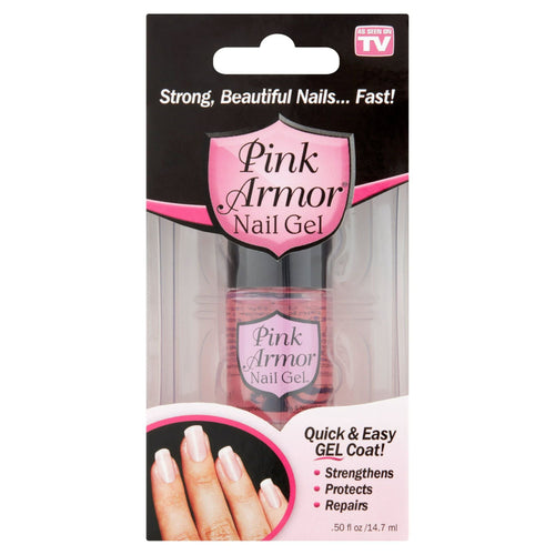 Pink Armor Nail Gel Polish, Strengthening Nail Polish , 0.45 Fl Oz EasyOptionXY LLC