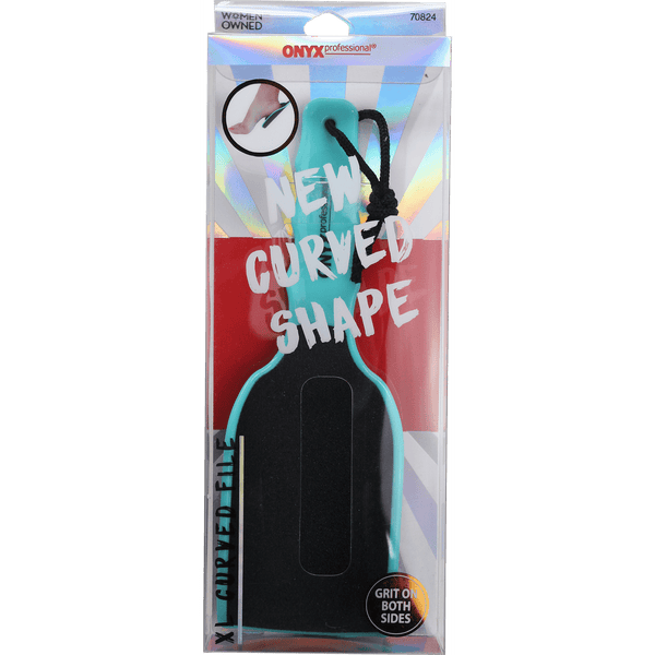 Onyx Professional XL Curved Foot File with Double-Sided Grit EasyOptionXY LLC