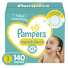 Pampers Swaddlers Diapers, Giant Pack, Size 1, 140 Count EasyOptionXY LLC