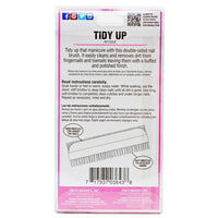 Onyx Professional Tidy Up Nail Brush, With Double-sided Bristles, Blue EasyOptionXY LLC