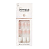 Kiss Impress Press-on Manicure, White, Petite Square, 'mini Me', 33 Ct. EasyOptionXY LLC