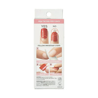 Kiss Impress Medium Almond Gel Press-on Nails, Glossy Multicolored French, 30 Pieces EasyOptionXY LLC