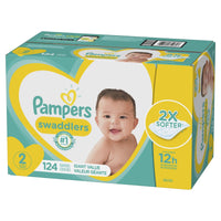 Pampers Swaddlers Diapers Size 2, 124 Count EasyOptionXY LLC
