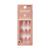 KISS imPRESS Bare but better Medium Almond Gel Press-On Nails, Glossy Light Pink, 30 Pieces EasyOptionXY LLC