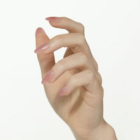 KISS imPRESS Bare but better Medium Almond Gel Press-On Nails, Glossy Light Pink, 30 Pieces EasyOptionXY LLC