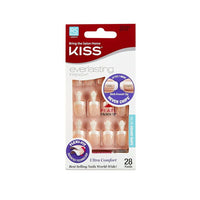 KISS Everlasting French Press on Fake Nails - Real Short EasyOptionXY LLC