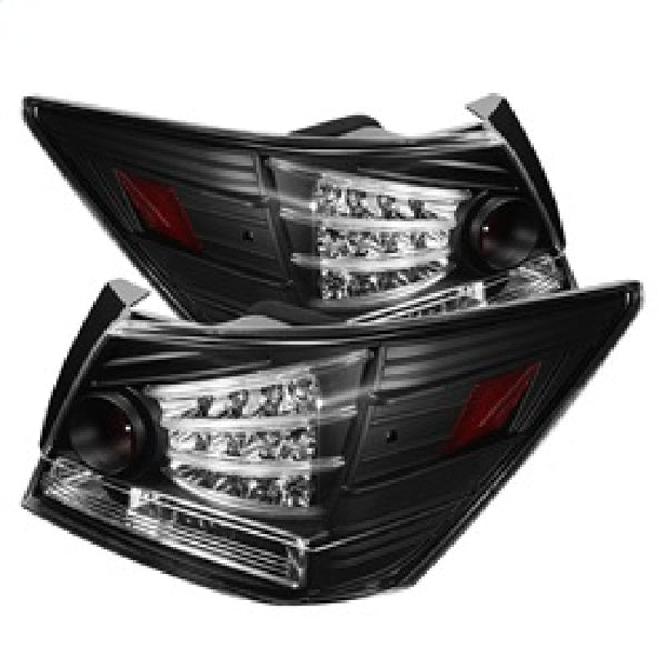 Spyder Honda Accord 08-12 4DR LED Tail Lights Black ALT-YD-HA08-4D-LED-BK OffRoadUSA.com