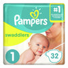 Pampers Swaddlers Newborn Diapers Size 1, 32 Count EasyOptionXY LLC