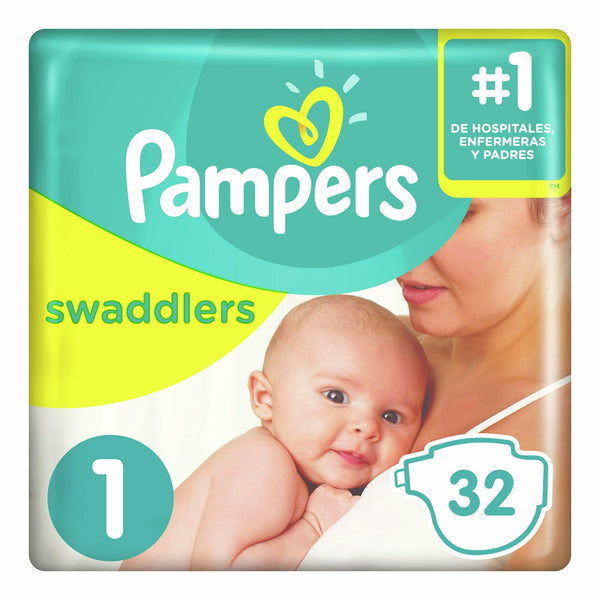 Pampers Swaddlers Newborn Diapers Size 1, 32 Count EasyOptionXY LLC