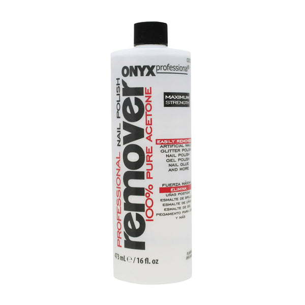 Onyx Professional 100% Pure Acetone Nail Polish Remover No Spill Cap 8 fl oz EasyOptionXY LLC