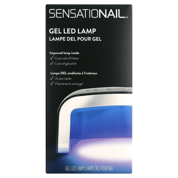 SensatioNail LED Gel Nail Polish Lamp (Black) 15 & 30 Second Timers EasyOptionXY LLC