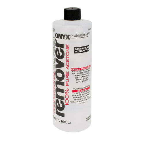 Onyx Professional 100% Pure Acetone Nail Polish Remover 16 fl oz EasyOptionXY LLC