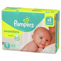 Pampers Swaddlers Newborn Diapers Size 1, 32 Count EasyOptionXY LLC