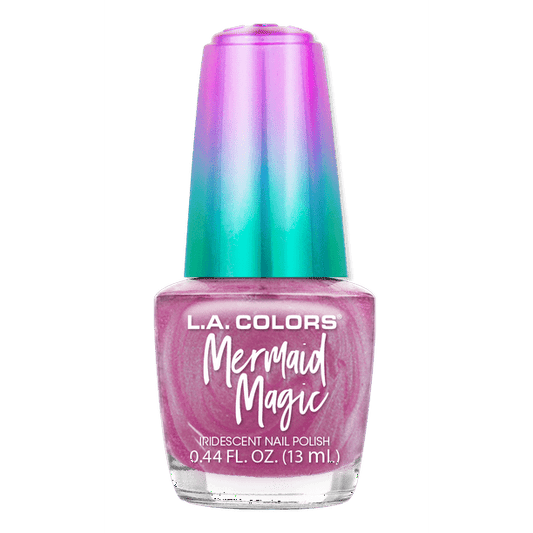 L.A. COLORS Mermaid Magic Nail Polish Pink Pearl 0.44 fl oz