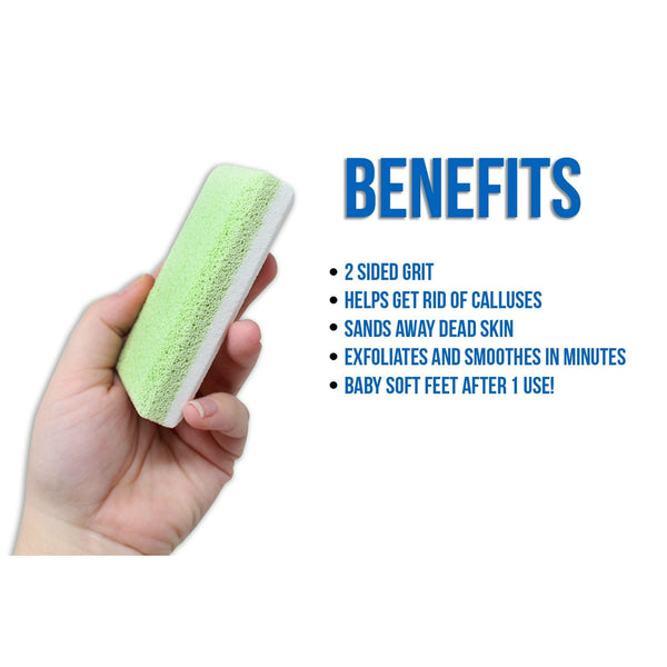 Onyx Professional Double-Sided 100% Siliglass Pumice Stone EasyOptionXY LLC