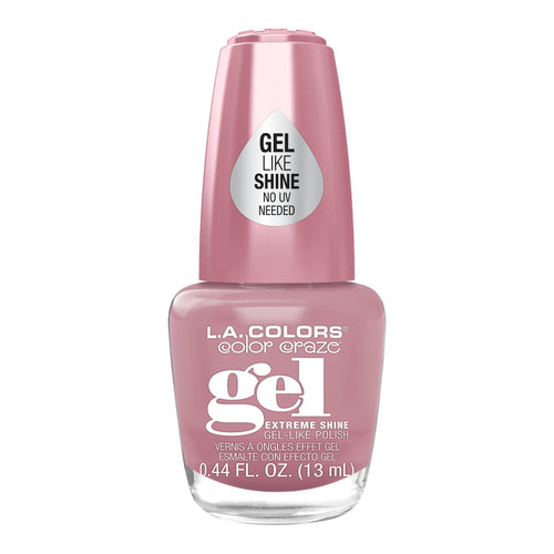 L.A. Colors Gel-like Nail Polish Dusty Rose 0.44 fl oz EasyOptionXY LLC