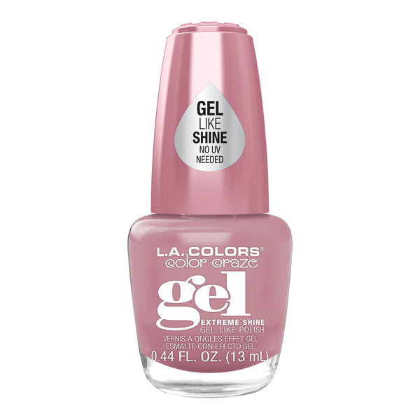 L.A. Colors Gel-like Nail Polish Dusty Rose 0.44 fl oz EasyOptionXY LLC