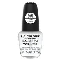 L.A. COLORS Craze Base Coat/Topcoat Nail Polish Clear 0.44 fl oz EasyOptionXY LLC