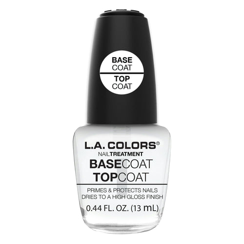 L.A. COLORS Craze Base Coat/Topcoat Nail Polish Clear 0.44 fl oz EasyOptionXY LLC