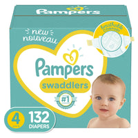 Pampers Swaddlers Diapers, Size 4, 132 Count EasyOptionXY LLC