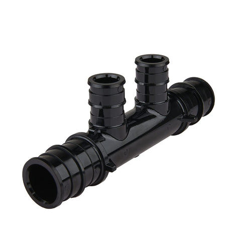 PEX A Expansion 3/4" x 1/2" Open Manifold (2 port) Plumbingsell