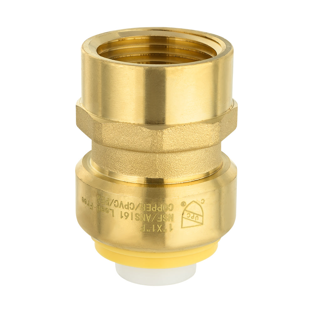 1/2" x 1/2" F Push Fit Female Adapter