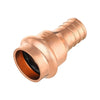 3/4" Copper Press x 3/4" PEX-B Crimp Adapter (Lead Free)