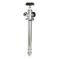 1/2" Push Fit x 3/4" Hose Bibb, 10" Anti Siphon Frost Free Sillcock