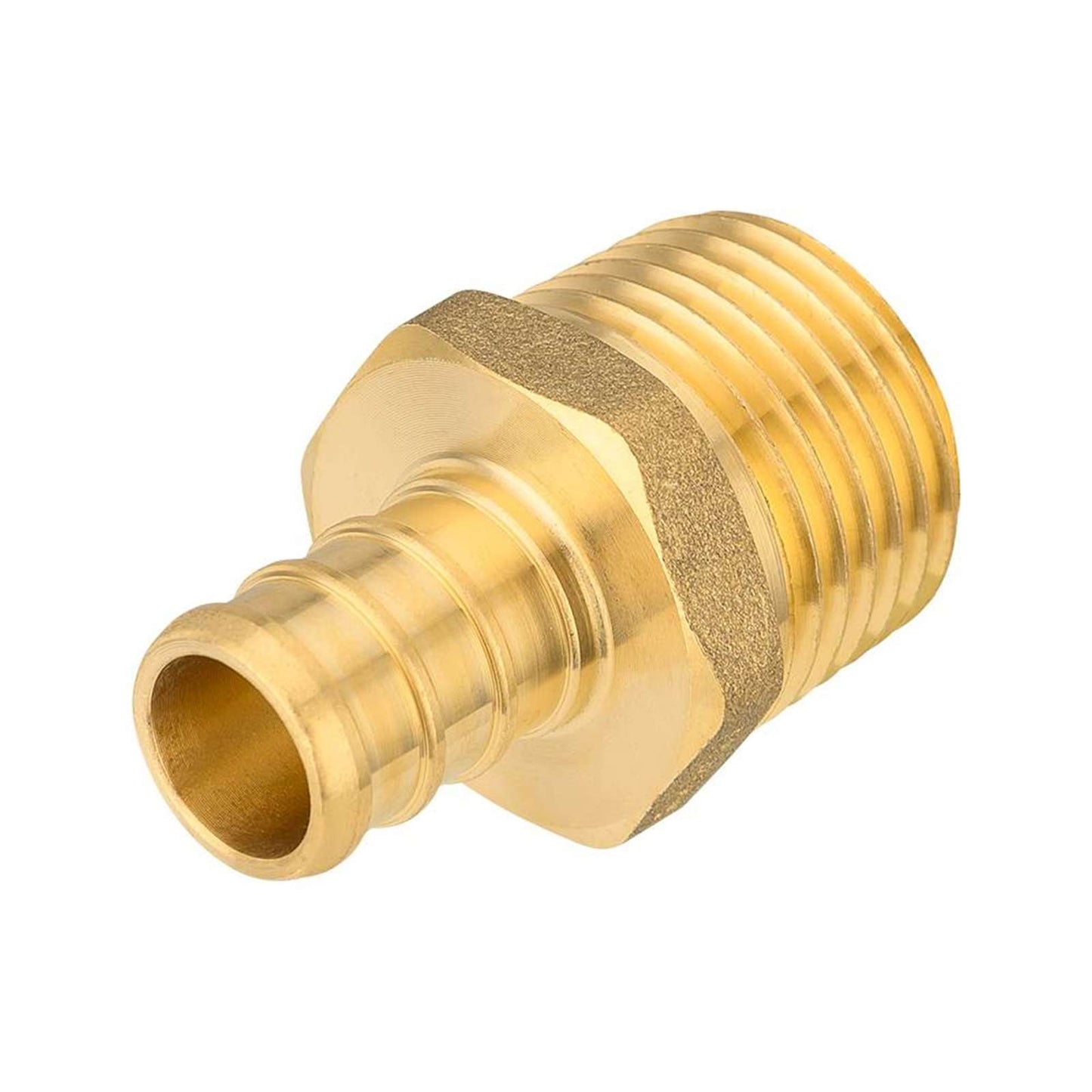 PEX-B Crimp 1/2" PEX x 1/2" Male Threaded Adapter (Lead Free)