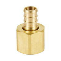 PEX-B Crimp 3/4" PEX x 3/4" Female NPT Brass Swivel Adapter (Lead Free) Plumbingsell