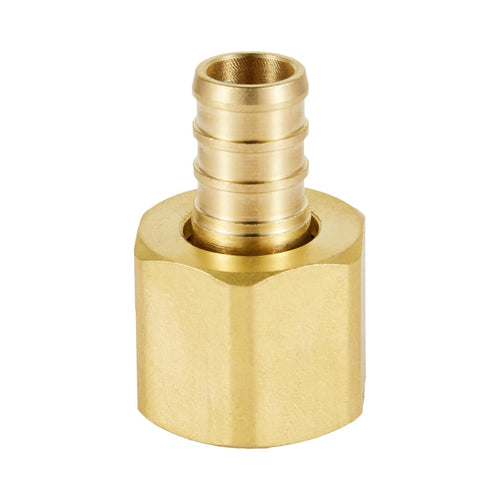PEX-B Crimp 3/4" PEX x 3/4" Female NPT Brass Swivel Adapter (Lead Free) Plumbingsell
