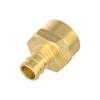 PEX-B Crimp 1/2" PEX x 3/4" Female Threaded Adapter (Lead Free) Plumbingsell