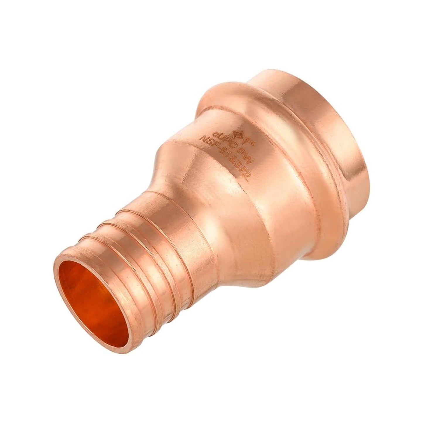 30 Pcs 3/4" Press Copper x 1/2" PEX Crimp Adapter (Lead Free)