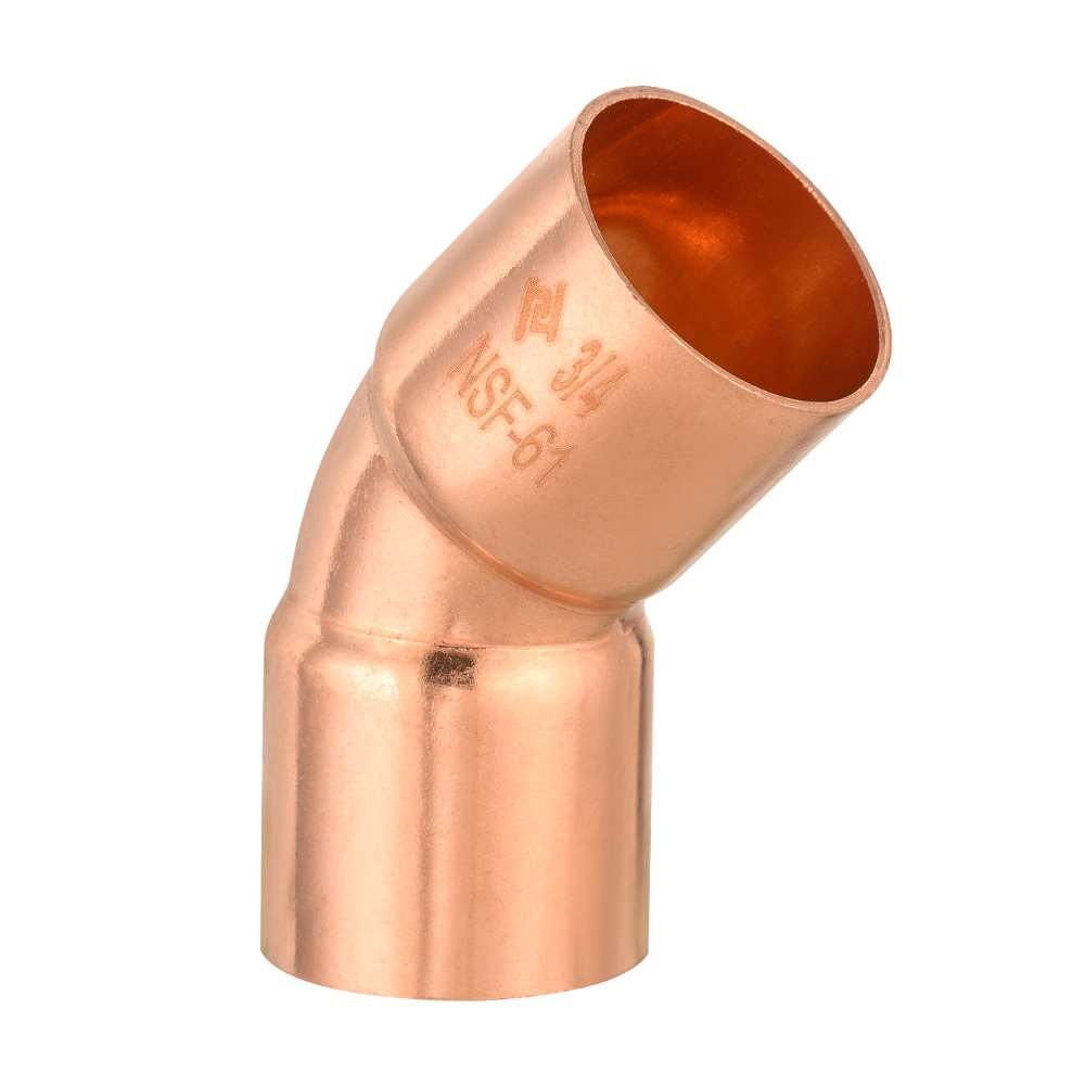 3/4" 45º Copper Elbow