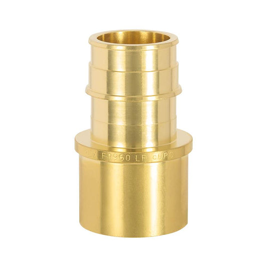 PEX A Full Flow Expansion 1" PEX x 1" Female Sweat F1960 Adapter (Lead Free)