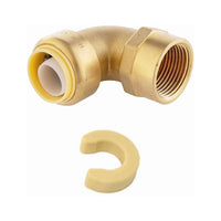 3/4" x 3/4" F Push Fit Femele Elbow Plumbingsell