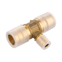 PEX A Expansion 1" x 1" x 1/2" PEX Expansion Reducing Tee (Lead Free) Plumbingsell