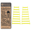 Yellow Stretchy Tieless Silicone Elastic Shoelaces | 16 Straps The Original Stretchlace