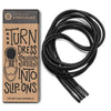 Black Round Elastic Dress Shoe Laces The Original Stretchlace