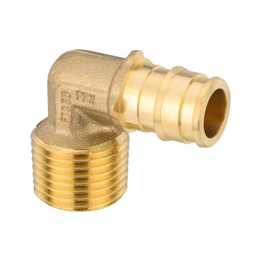 PEX A Expansion 1/2" PEX x 1/2" Male NPT Elbow (Lead Free)