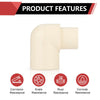 1/2" CPVC CTS 90° Street Elbow (Spigot x Socket) Plumbingsell