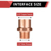 3/4" C x 1/2" MNPT Copper Male Adapter Plumbingsell