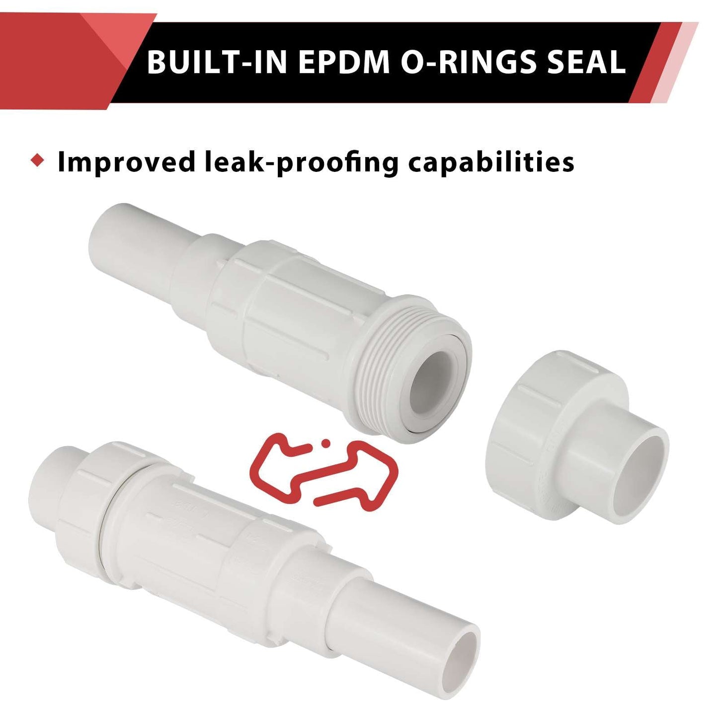 1-1/4" PVC Expansion Coupling