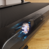 DeerRun X20 Treadmill with 15% Auto Incline Full Running Deck Treadmill | 400 lbs, 11.3 mph