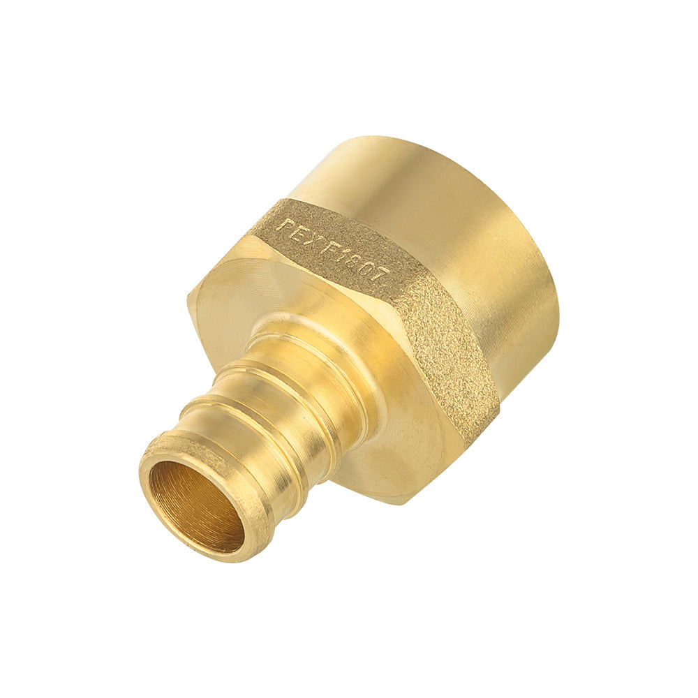 30 Pcs PEX-B Crimp 1/2" PEX x 3/4" Female Threaded Adapter (Lead Free)