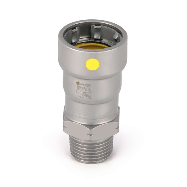 1/2" Carbon Press x Male Adapter