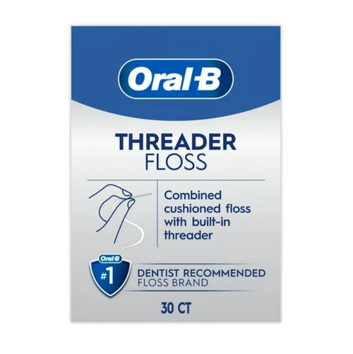 Oral-B Threader Floss, 30 Count EasyOptionXY LLC