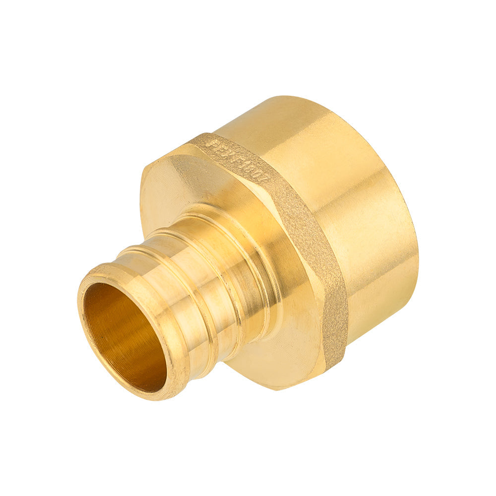PEX-B Crimp 3/4" PEX x 3/4" Female Threaded Adapter (Lead Free)